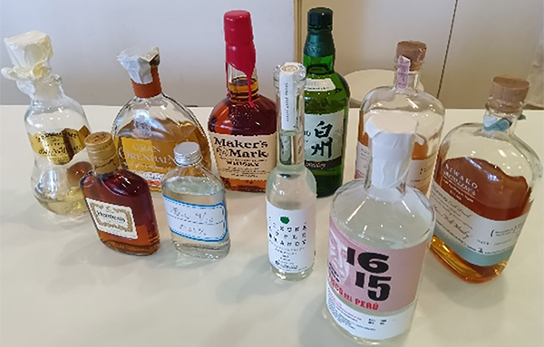 お酒のテイスティング
