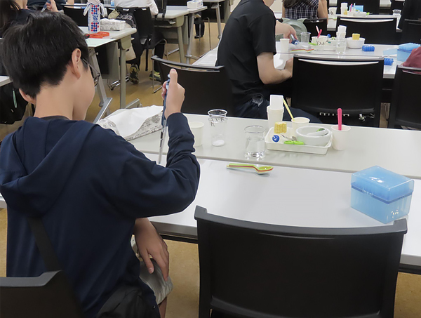 DNAをとりだす実験 2