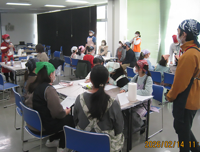 ぐんまこどもの国児童会館「水と油の仲良しチョコレートケーキ」